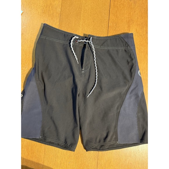 O'neill Superfreak Series Men's Size 36 Black 10" Superflex Stretch Board Shorts - Picture 1 of 8